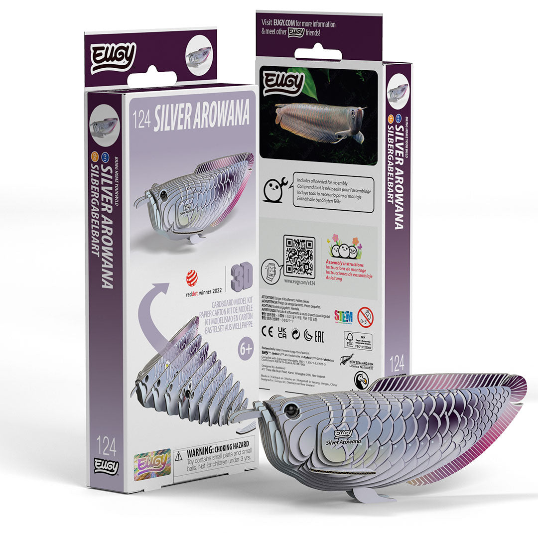124 Silver Arowana